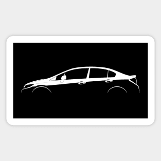 Honda Civic Si (FB) Silhouette Sticker